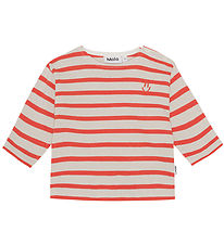 Molo Bluse - Edarko - Shell Red Stripe