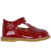 Angulus Begyndersko - Tullesko m. Mini Hjerter - Dark Red