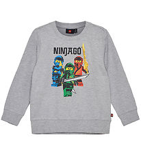 LEGO® Ninjago Sweatshirt - LWScout 101 - Grey Melange
