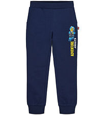 LEGO City Sweatpants - LWPhilo 104 - Dark Navy m. Print