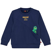 LEGO Ninjago Sweatshirt - LWScout 100 - Dark Navy m. Lloyd