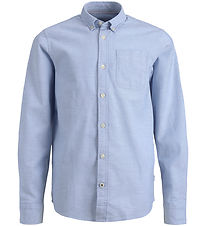 Jack & Jones Skjorte - JjEoxford - Cashmere Blue