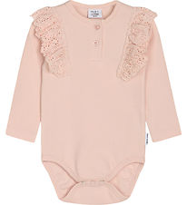 Hust and Claire Body l/ - Rib - Belisia - Peach Dust m. Flser