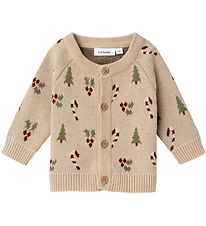 Lil Atelier Cardigan - Strik - NbnLamao - Warm Sand