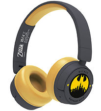 OTL Hretelefoner - Batman - On-Ear Junior - Wireless - Sort/Gul