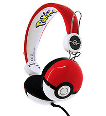 OTL Høretelefoner - Pokemon - On-Ear Dome Tween - Pokeball - Rø