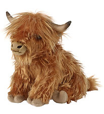 Living Nature Bamse m. Lyd - 32x18 cm - Highland Cow