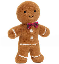 Jellycat Bamse - 18x6 cm. - Jolly Gingerbread Fred