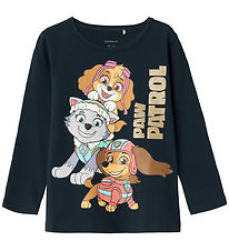 Name It Bluse - Noos - NmfNubina PawPatrol - Dark Sapphire m. Gl