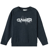 Name It Sweatshirt - NkmVion - Dark Sapphire