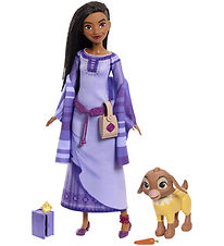 Disney Wish Dukke - 29 cm - Asha m. Star og Valentino