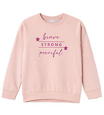 Name It Sweatshirt - NkfVeda - Sepia Rose