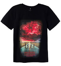 Name It T-shirt - NkmDec Strangerthings - Sort