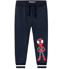 Name It Sweatpants - NmmDetlef Spidey - India Ink