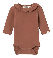 Lil' Atelier Body l/ - Rib - NbfThora - Carob Brown