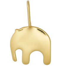 Design Letters Vedhng Til Halskde - Elefant - Gold