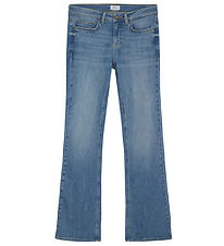 Grunt Jeans - Alabama Low Flare - Blå