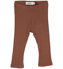 Lil' Atelier Leggings - NbfRachel - Noos - Carob Brown