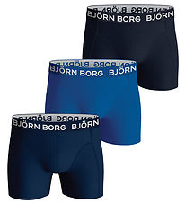 Bjrn Borg Boxershorts - 3-pak - Bl