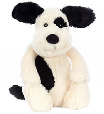 Jellycat Bamse - Giant - 108x46 cm - Bashful Black & Cream Puppy