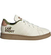 adidas Performance Sko - Advantage Groot K - Creme/Grn m. Print