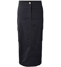 Hound Nederdel - Long Cargo Skirt - Sort