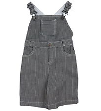 Emporio Armani Smækbukser - Navy/Hvidstribet