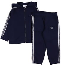 Emporio Armani Sweatsæt - Black Iris