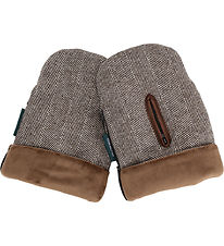 KongWalther Barnevognshandsker - sterbro - Brown Tweed