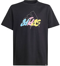 adidas Performance T-shirt - GFX Illustrated - Sort