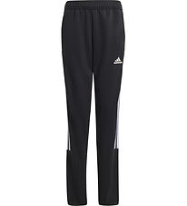 adidas Performance Trningsbukser - J Hot Tiro - Sort/Hvid