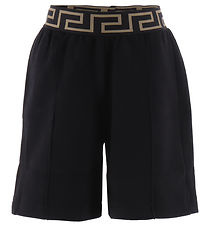 Versace Sweatshorts - Sort m. Guld