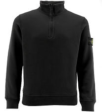 Stone Island Sweatshirt m. Lynls - Sort