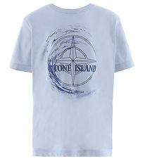 Stone Island T-shirt - Blå m. Navy