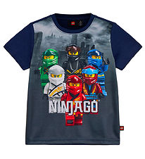 LEGO Ninjago T-shirt - LWTano - Dark Navy m. Print