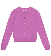 Molo Cardigan - Gloria - Rib - Purple Pink