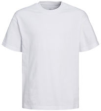 Jack & Jones T-shirt - JjeLoose - Basic - Hvid
