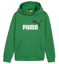 Puma Httetrje - Ess+ Logo hoodie FL B - Archive Green