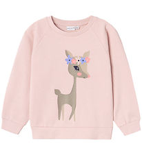 Name It Sweatshirt - NmfVenus - Sepia Rose/Animal