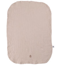 Sebra Pusleunderlag - 2-pak - Musselin - Seabreeze Beige