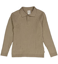 Msli Bluse - Strik Rib - Cashew