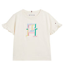 Tommy Hilfiger T-shirt - Multi Colour Monogram Tee - Calico Heat