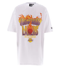 New Era T-Shirt - NBA - Lakers - Hvid