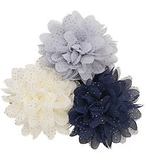 Creamie Flowerpins - 3-pak - Indigo Blue