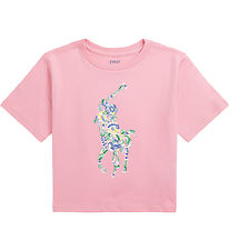 Polo Ralph Lauren T-shirt - Florida Pink m. Logo