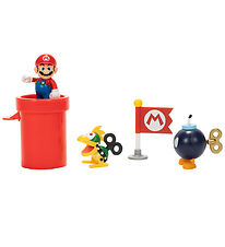 Super Mario Figurer - Airship Deck Diorama Set