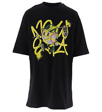 New Era T-Shirt - NE Spray Graphc - Sort