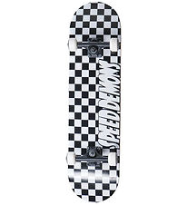 Speed Demons Skateboard - 7" - Checkers Komplet - Sort/Hvid