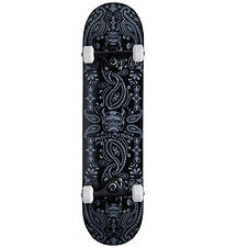 Speed Demons Skateboard - 8" - Bandana Komplet - Sort/Sølv