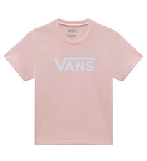 Vans T-shirt  - Gr Flying V Crew Girls - Medium Pink